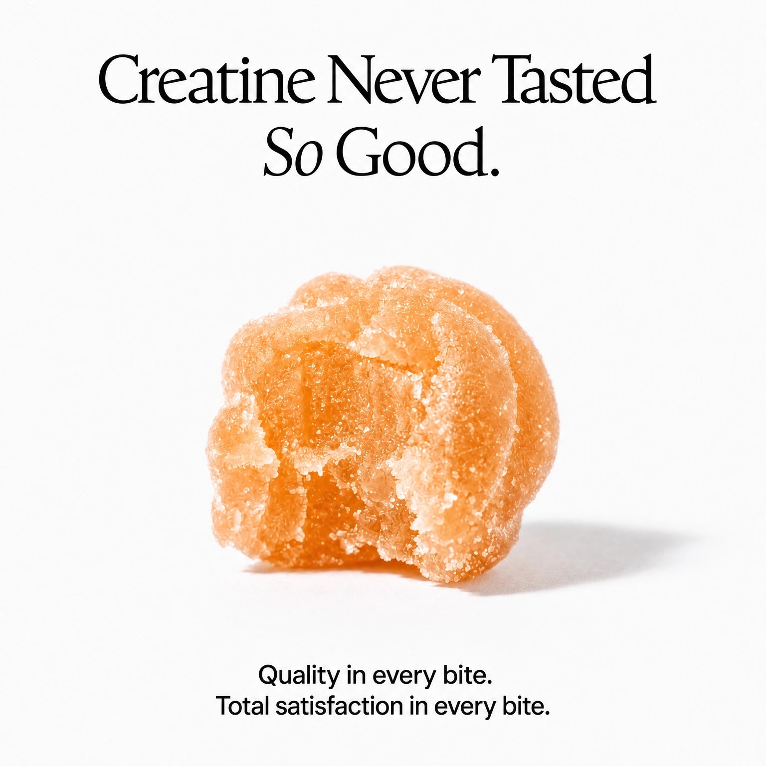 Peach Creatine Monohydrate Gummies