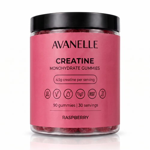 Raspberry Creatine Monohydrate Gummies