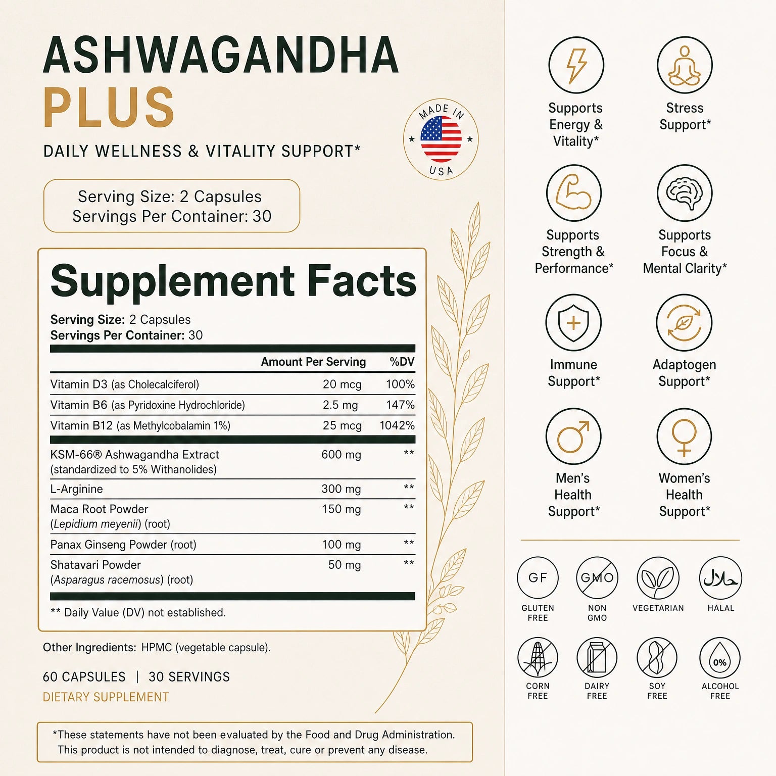 Ashwagandha Plus