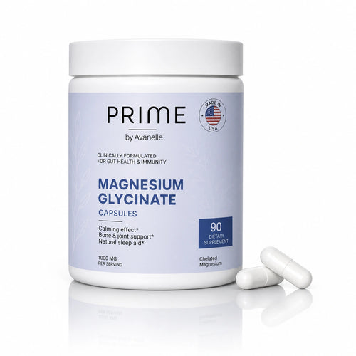 Glicinato de Magnesio — 275mg de Magnesio Elemental