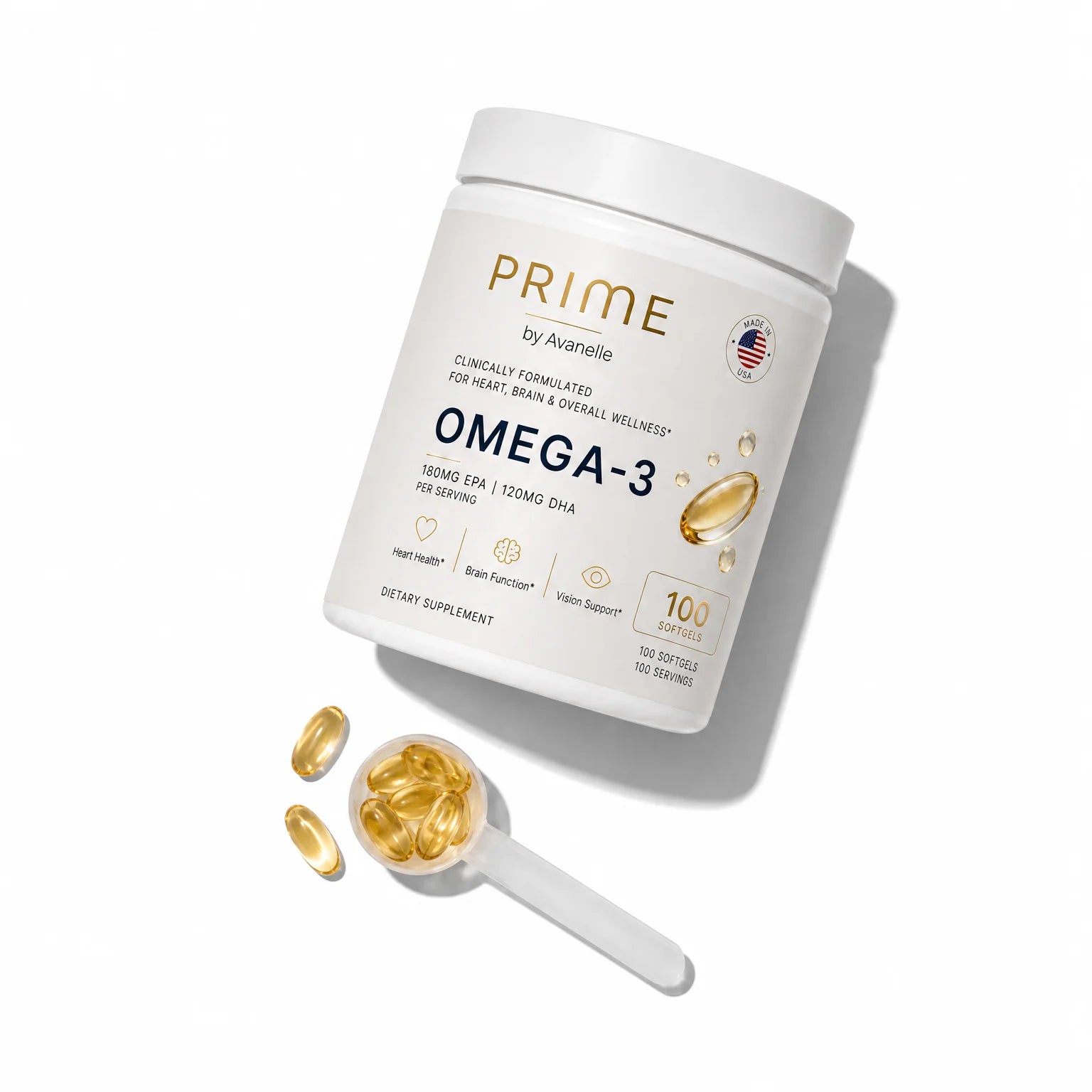 Prime by Avanelle Creatine Hydration Powder in the hands of a sporty couple