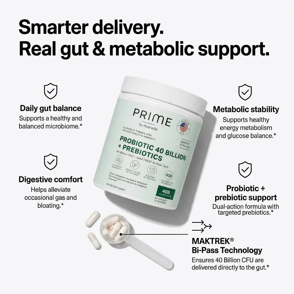 Probiotic 40 Billion with Prebiotics