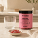 Avanelle creatine gummies — format scene, kitchen counter