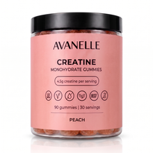 Peach Creatine Monohydrate Gummies